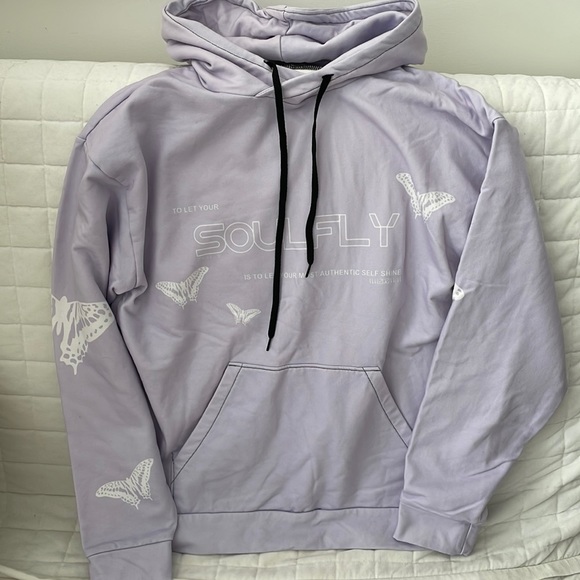Purple soulful hoodie - Picture 1 of 4